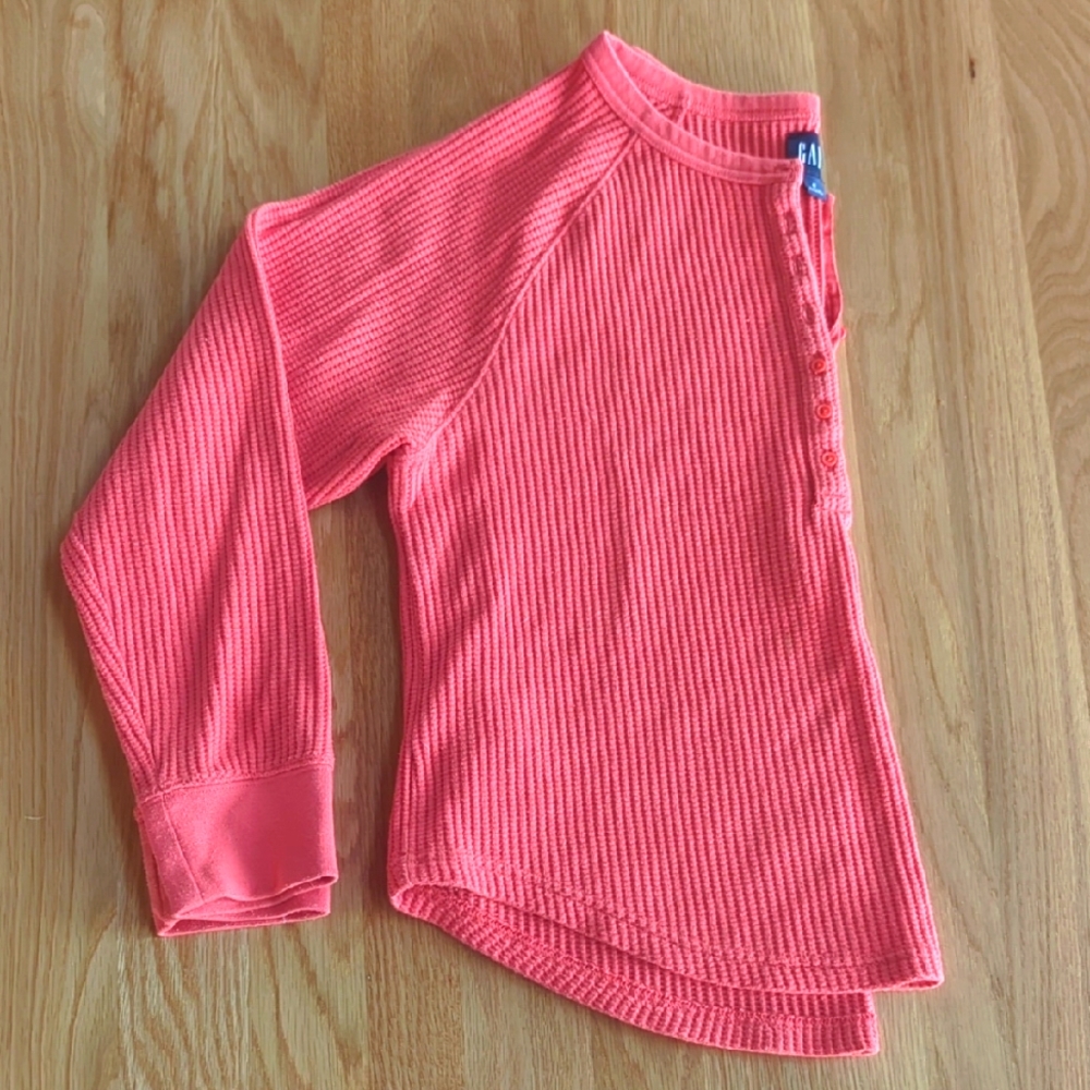 Gap Bright Pink Henley